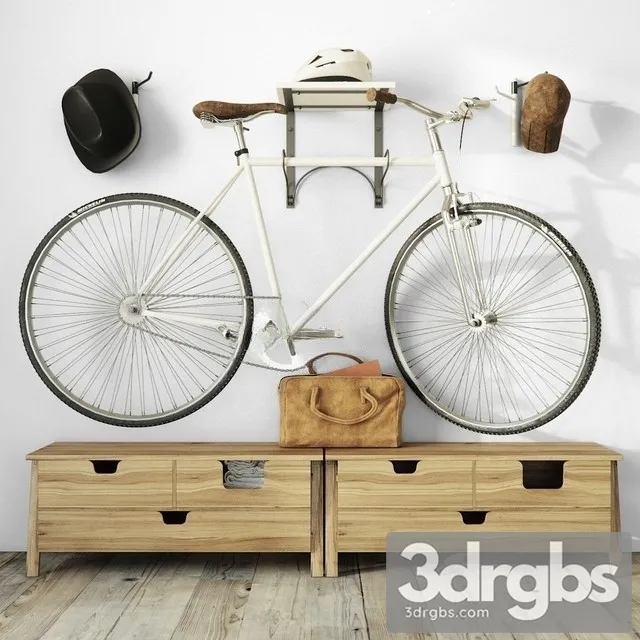Bicycle Storage System 3D Model Free