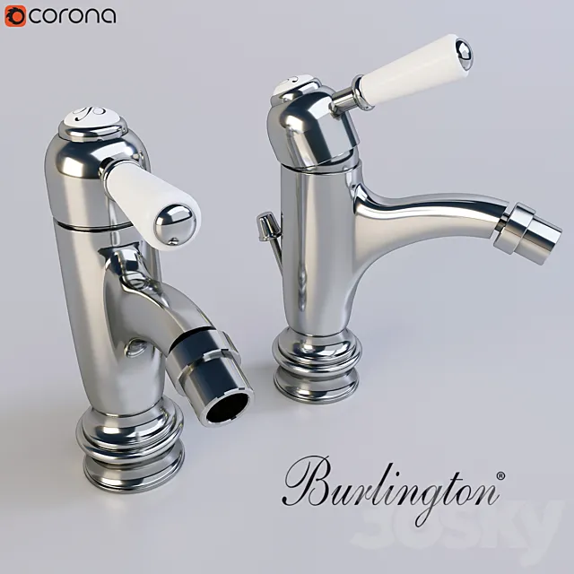 Bidet mixer Burlington 3DModel