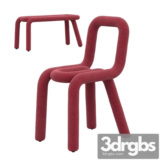 Big-game bold chair and bench