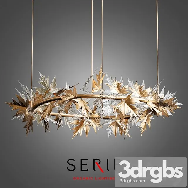 Bijout Oval Chandelier By Serip Lighting 3D Model Free