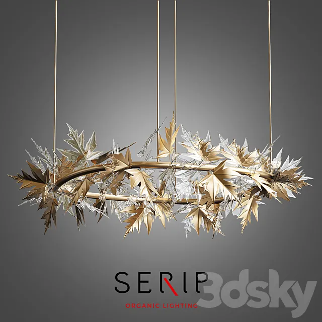 Bijout Oval Chandelier by Serip Lighting Free Download