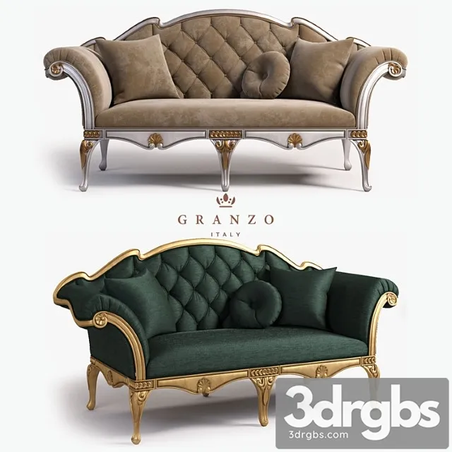 Bijoux sofa 2 3D Model Free
