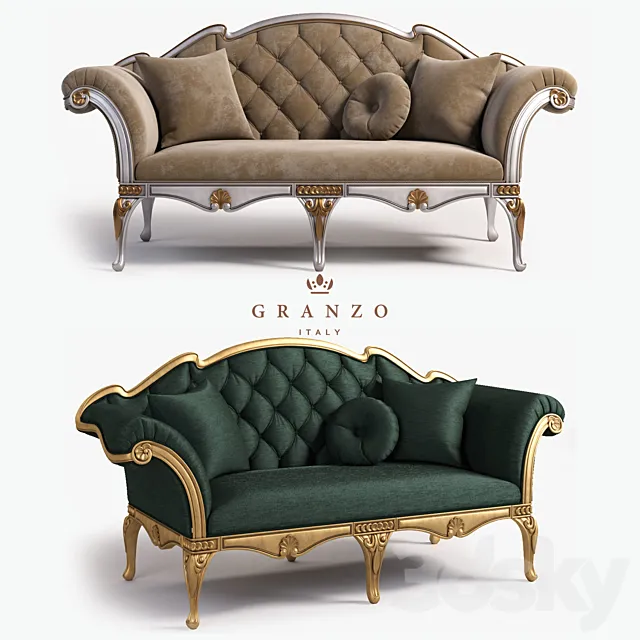 BIJOUX sofa 3D Model