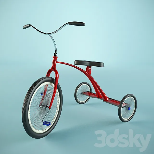 Bike Kid 3D Model