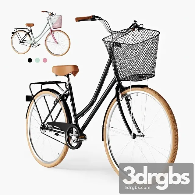 Bike Vintage Ladies Deluxe 3D Model Free