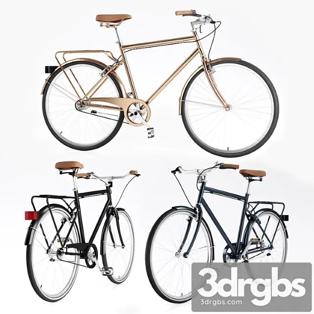 bike vintage roadster 3D Model Free