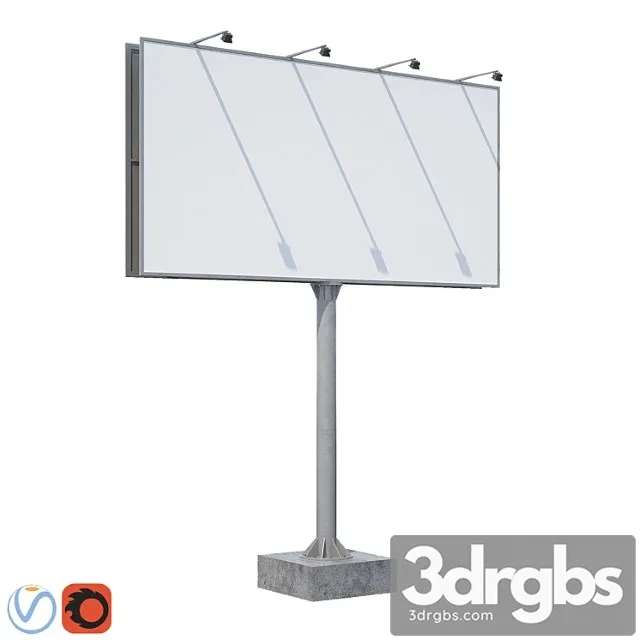 Billboard 3D Model Free