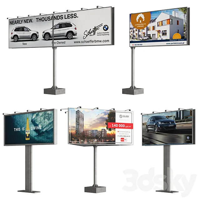 Billboards 3DModel