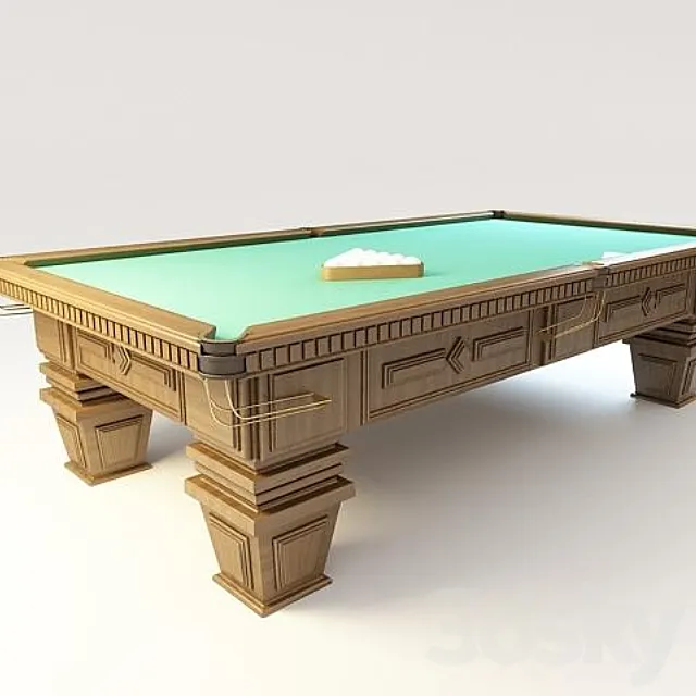 billiard table 3DModel