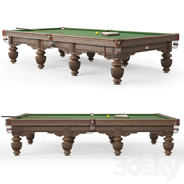 Billiard table Ruptur "Baron" 3DModel