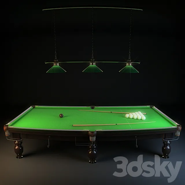 billiards 3DModel