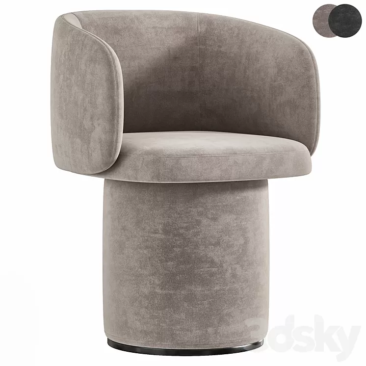 BILLIE CHAIR DITRE ITALIA COLLECTION 3D Model