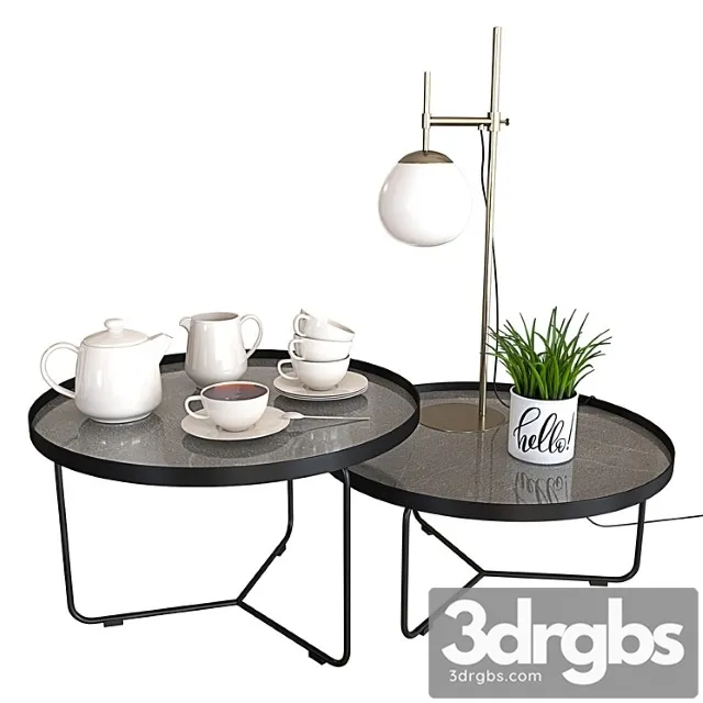 Billy keramik coffee table 2 3D Model Download