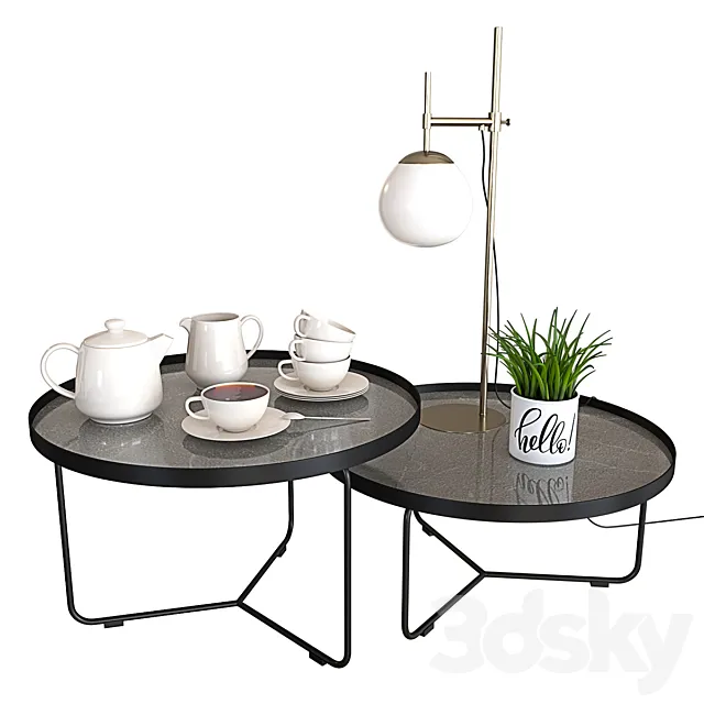 Billy Keramik Coffee table 3DModel