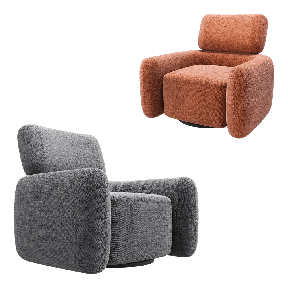 Bino home - Armchairs Volume 3D Model