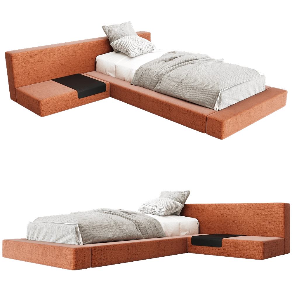 Bino home - Bed Tetris half 3D Model