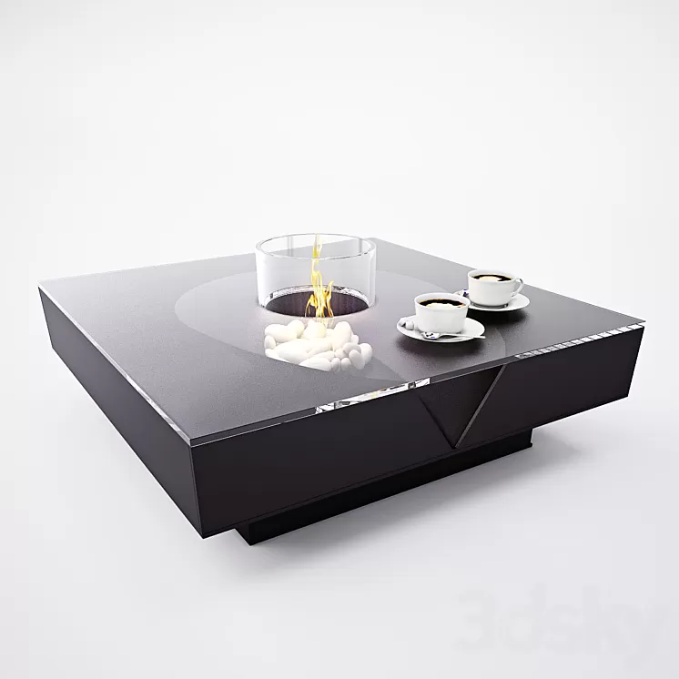 Bio-fireplace Planika Hot Chocolate 3D Model