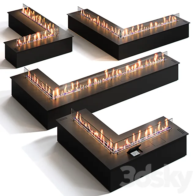 Biofireplaces SmartFire L Corner from Biograte Free Download