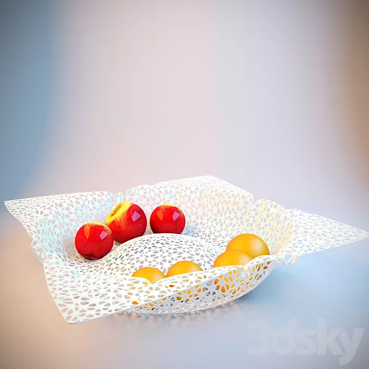 Bionic vase by designer Phil Ki 3D Model