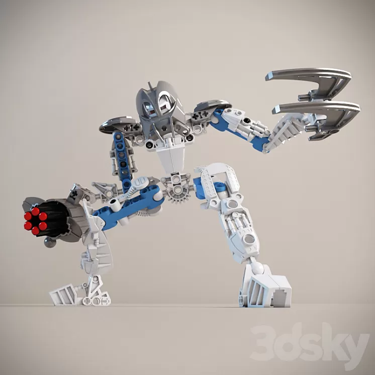 Bionicle Toa Matoro 3D Model