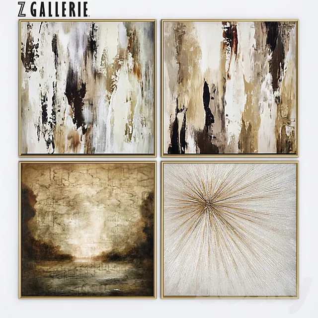 Birch and bark 3D Model