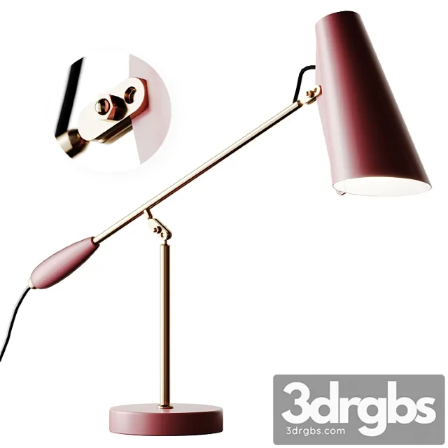 Birdy Table Lamp 3D Model Free