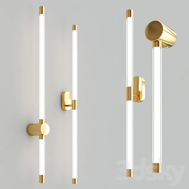 BIRTA wall lamp collection 3D Model