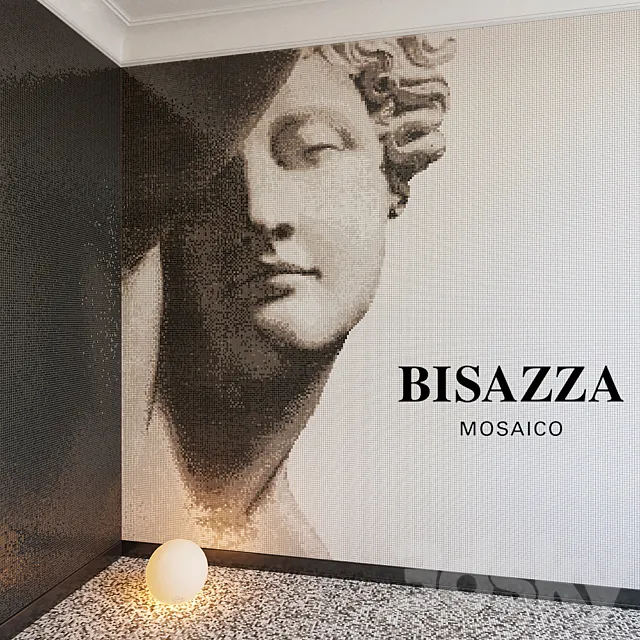 BISAZZA _ ENDIMIONE WALL _ Mosaico 3DModel