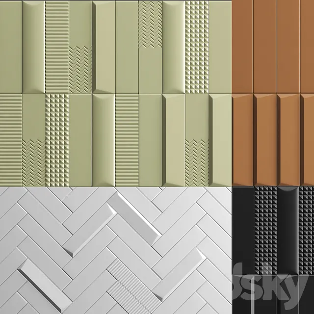 BISCUIT TILE-STONE SOURCE 3D PANEL Free Download