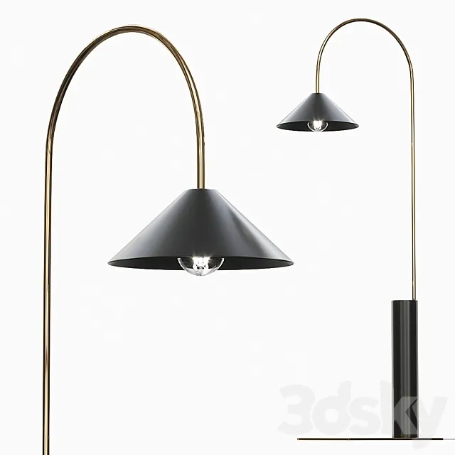 BISHOP TALL FLOOR LAMP 3DModel