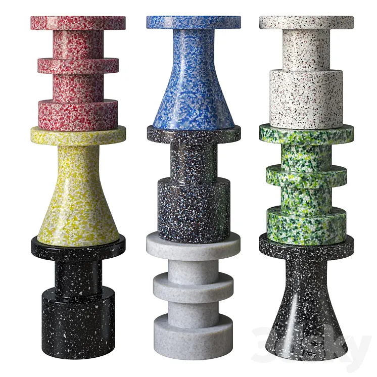 Bit stool - stool from Normann copenhagen 3D Model Free