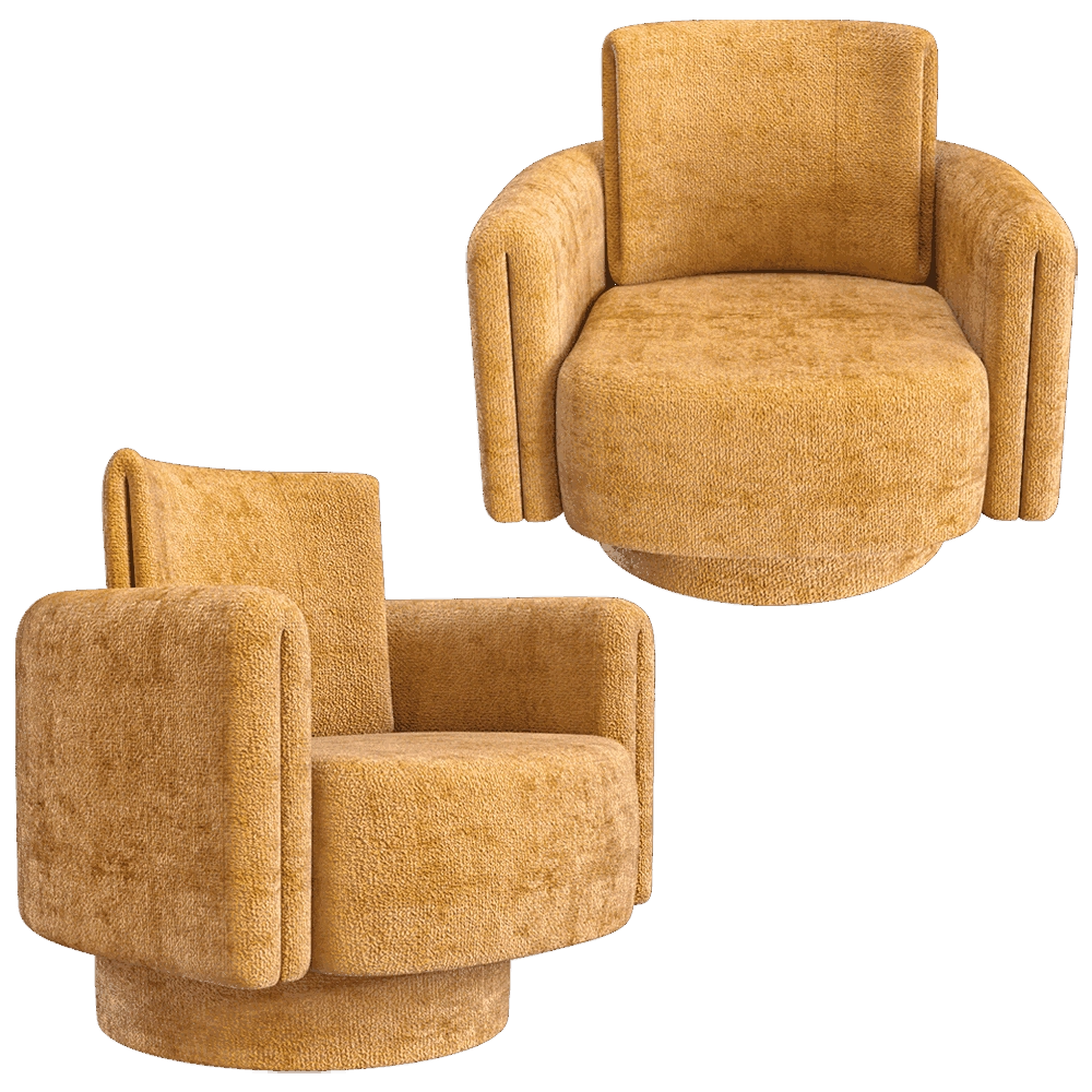 Bizzarto - Large armchair Bofii 3D Model