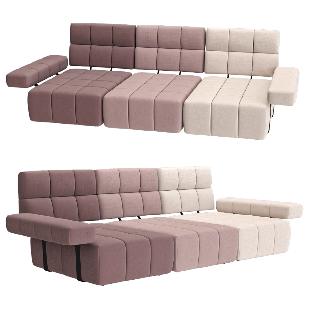 Bizzarto - Sofa Choco 3D Model