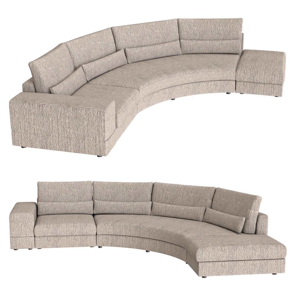 Bizzarto - Sofa Columbus 3D Model
