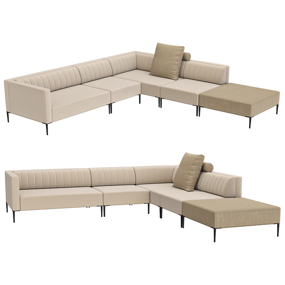 Bizzarto - Sofa Como 3D Model