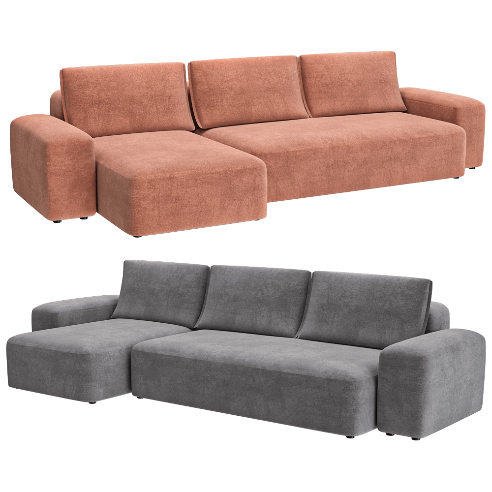 Bizzarto - Sofa Dune 3D Model
