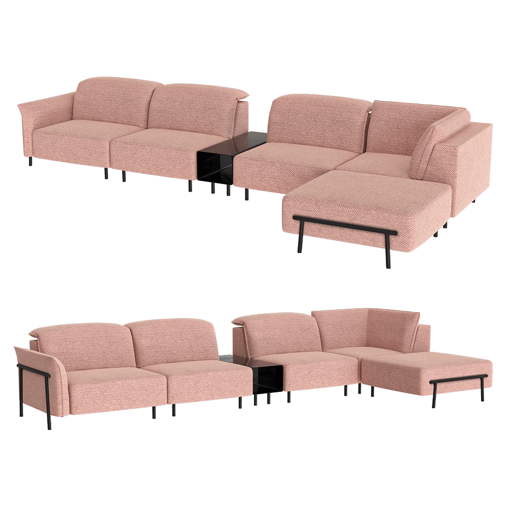 Bizzarto - Sofa Zen 3D Model
