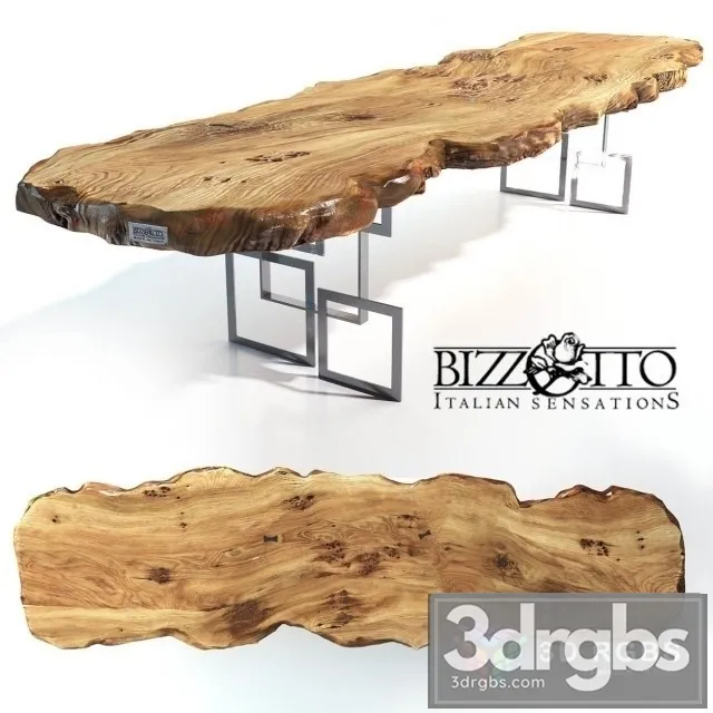 Bizzotto Table 3D Model Free