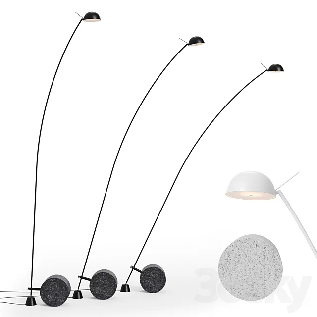 Bjorn van den Berg _ Aerial Floor Lamp 3DModel