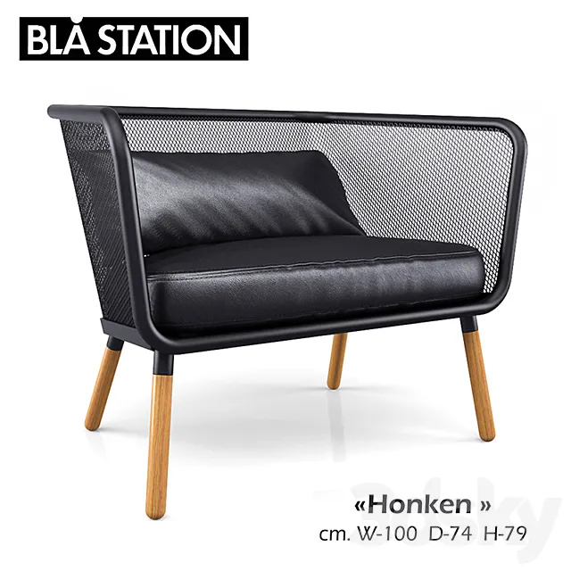 Bla station "Honken" 3DModel