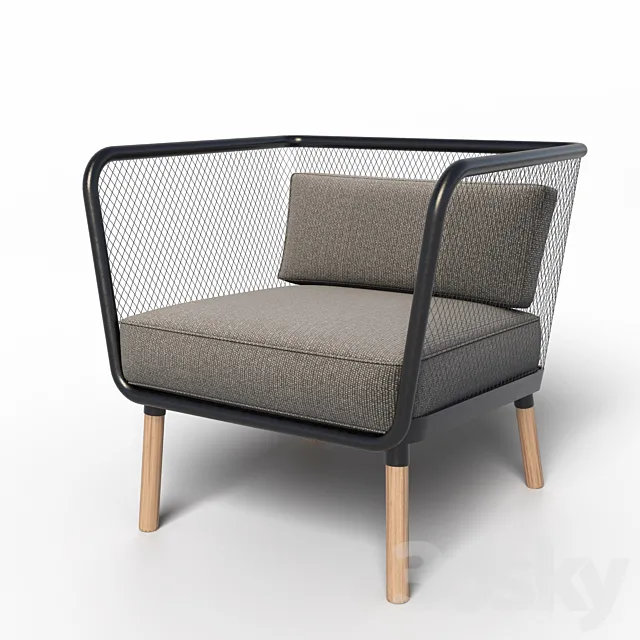 Bla Station HONKEN armchair Free Download