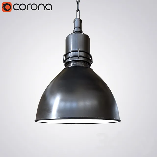 Black Chandelier 3D Model