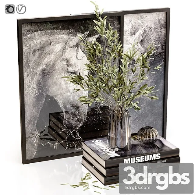 Black Decor Set 22 Free Download