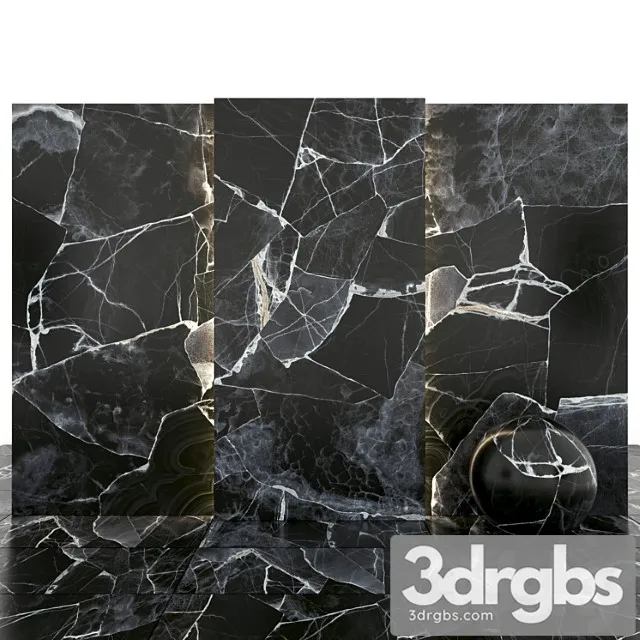 Black Marble 04 3D Model Free