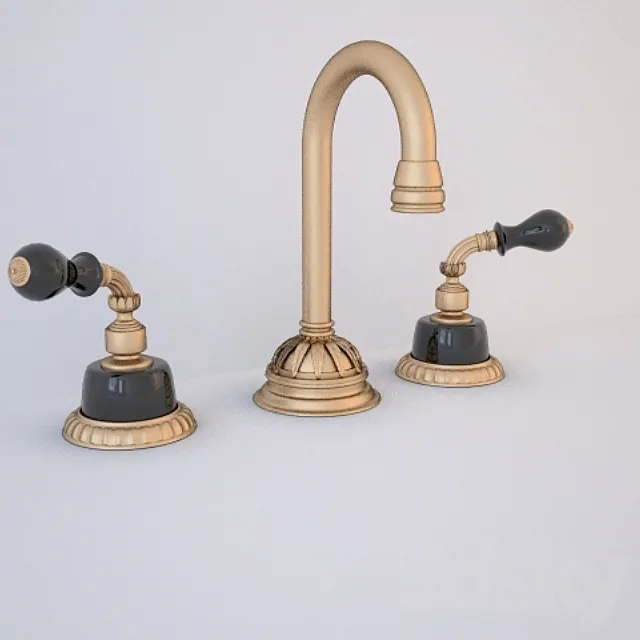 Black Onyx Lever 02 3DModel