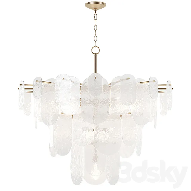 Black Rooster Decor - Alpert Chandelier 3D Model