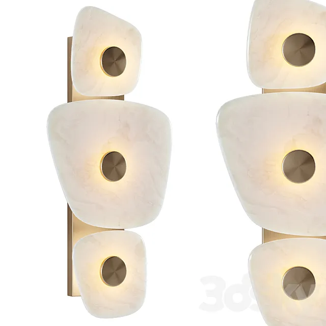 Black Rooster Decor - Tempest Sconce 3D Model