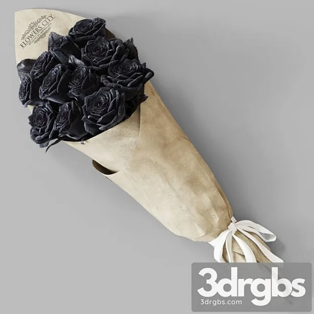 Black Rose 3D Model Free