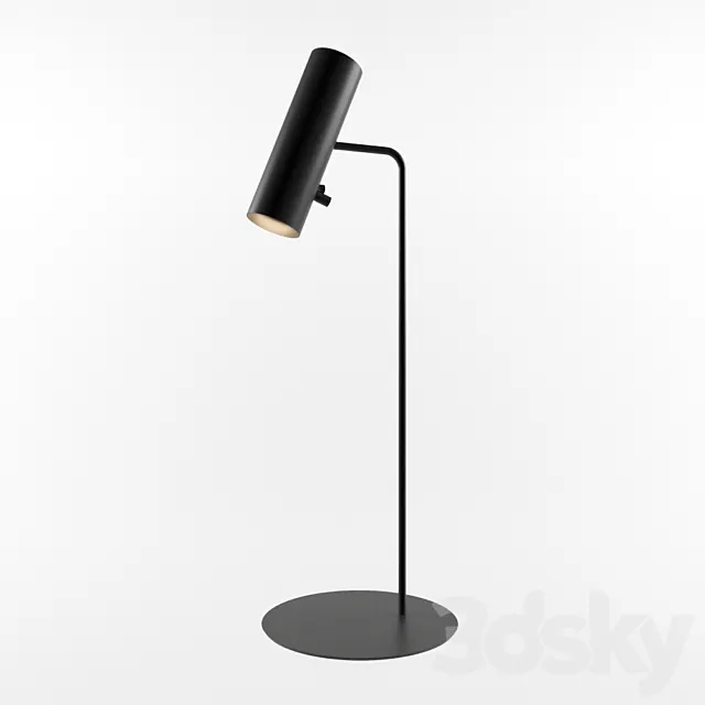Black table lamp Free Download