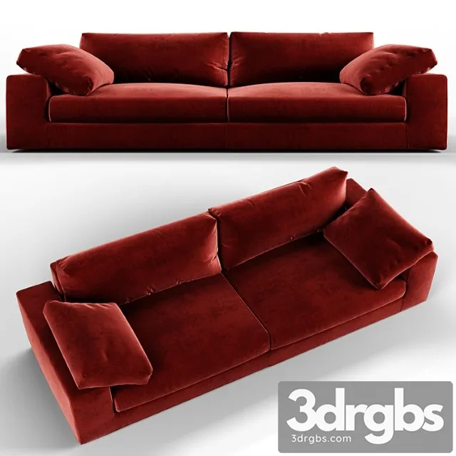 Black tie dante sofa